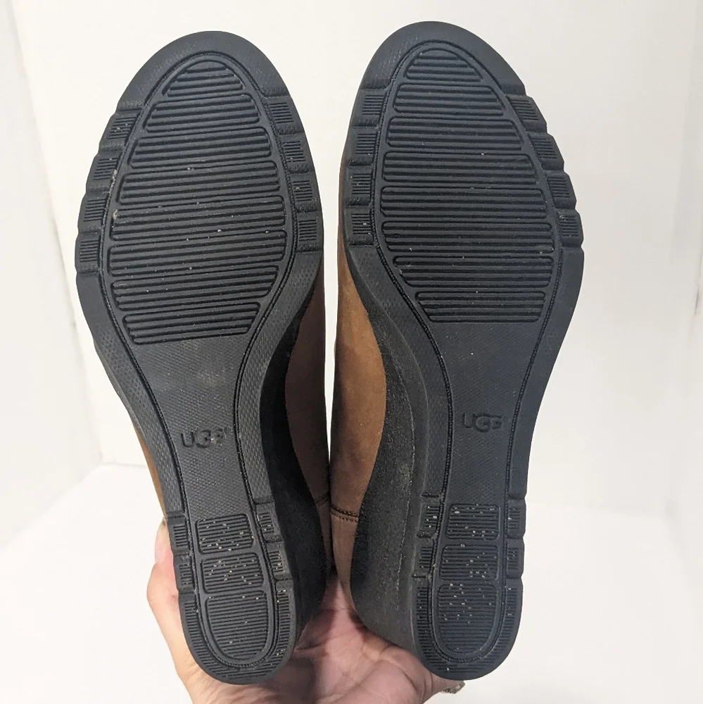 UGG Indra Waterproof Suede Boots